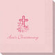 Floral Cross Napkins Image 2 of 3